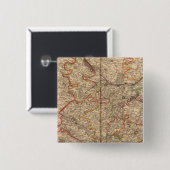 Wälder Frankreichs und römische Straßen und Kirche Button (Vorne & Hinten)