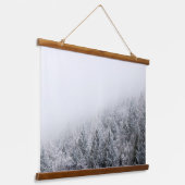 Wälder, gefroren wandteppich mit holzrahmen (Gewinkelt)