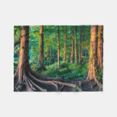 Wälder | Grünland und Wälder Fleecedecke (Vorderseite (Horizontal))