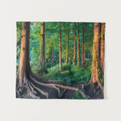Wälder | Grünland und Wälder Wandteppich (Vorderseite (Horizontal))