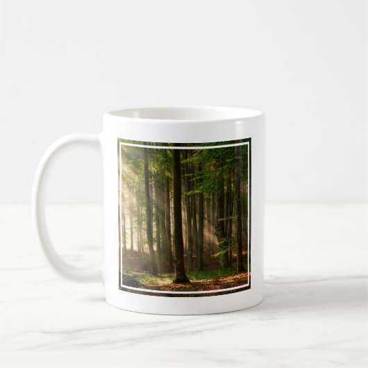 Wälder | Herbstwald Kaffeetasse (Links)