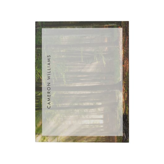 Wälder | Herbstwald Notizblock (Rotiert)