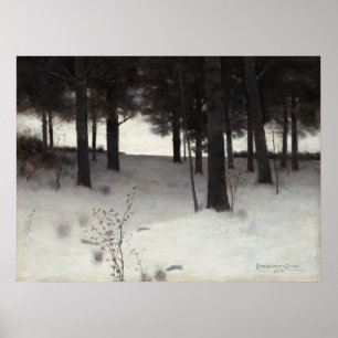 Wälder im Winter - Charles W. Eaton Fine Art Poste Poster