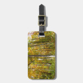 Wälder in Gelben Blätter Herbstlandschaft Gepäckanhänger (Vorderseite vertikal)