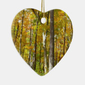 Wälder in Gelben Blätter Herbstlandschaft Keramik Ornament (Rechts)