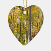 Wälder in Gelben Blätter Herbstlandschaft Keramik Ornament (Links)