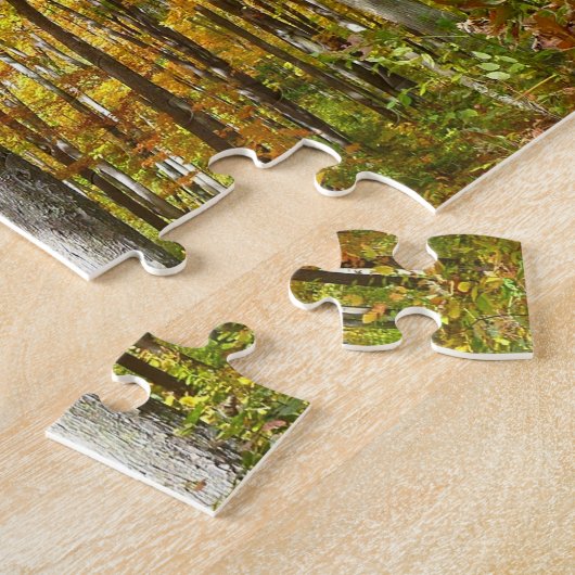 Wälder in Gelben Blätter Herbstlandschaft Puzzle (Seite)