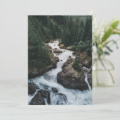 Wälder | Kanton Graubünden Dankeskarte (Stehend Vorderseite)