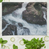 Wälder | Kanton Graubünden Geschirrtuch (Gefaltet)