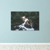 Wälder | Kanton Graubünden Leinwanddruck (Insitu (Holzboden))