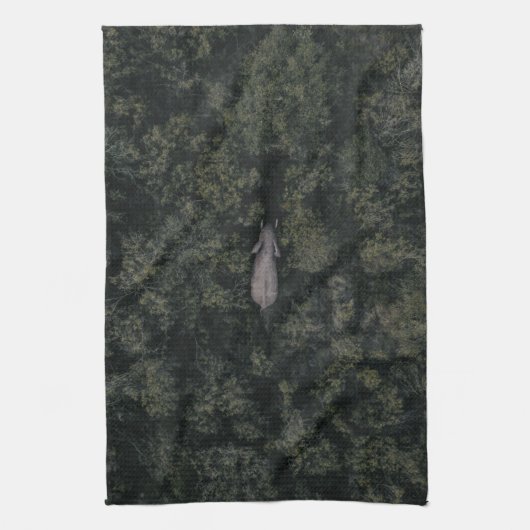 Wälder | Lalibela Game Reserve Geschirrtuch (Vertikal)