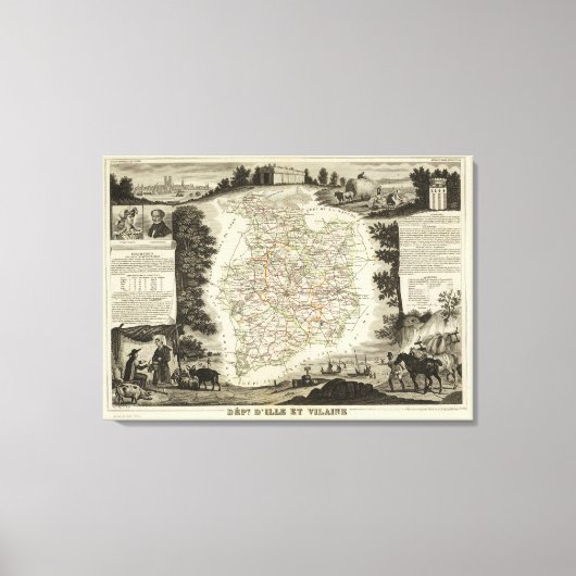 Wälder Leinwanddruck (Vorderseite)