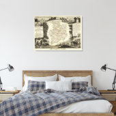 Wälder Leinwanddruck (Insitu (Schlafzimmer))