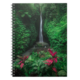 Wälder   Leke Leke Wasserfälle in Bali Notizblock