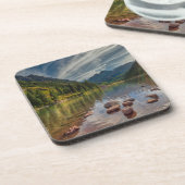 Wälder | Maroon Bells Colorado Getränkeuntersetzer (Linke Seite)