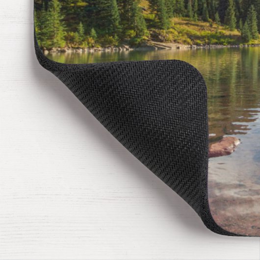 Wälder | Maroon Bells Colorado Mousepad (Ecke)