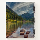 Wälder | Maroon Bells Colorado Notizblock (Rückseite)