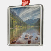 Wälder | Maroon Bells Colorado Ornament Aus Metall (Links)