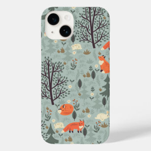 Wälder mit Füchsen und Hasen Case-Mate iPhone 14 Hülle