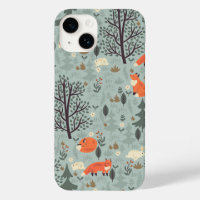 Wälder mit Füchsen und Hasen