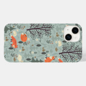 Wälder mit Füchsen und Hasen Case-Mate iPhone Hülle (Rückseite (Horizontal))