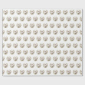 Wälder mit Niedlichem Igel Geschenkpapier (Flach)