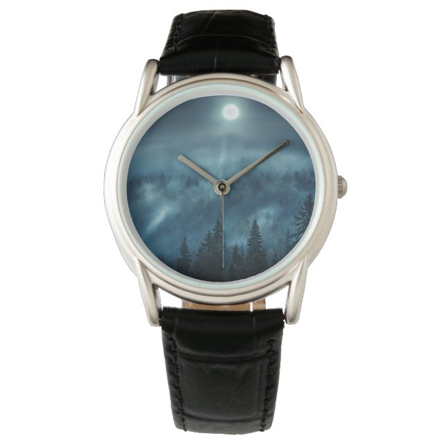 Wälder | Mondwald Armbanduhr (Vorderseite)