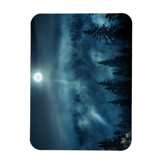 Wälder | Mondwald Magnet (Vertikal)