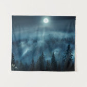 Wälder | Mondwald Wandteppich (Vorderseite (Horizontal))