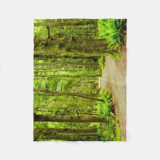 Wälder | Olympischer Nationalpark Fleecedecke (Vorderseite)