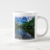Wälder | Peruanischer Dschungelwald Jumbo-Tasse (Rechts)