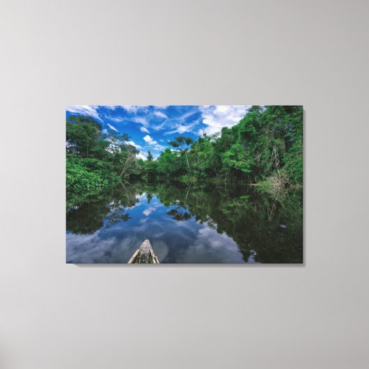 Wälder | Peruanischer Dschungelwald Leinwanddruck (Vorderseite)