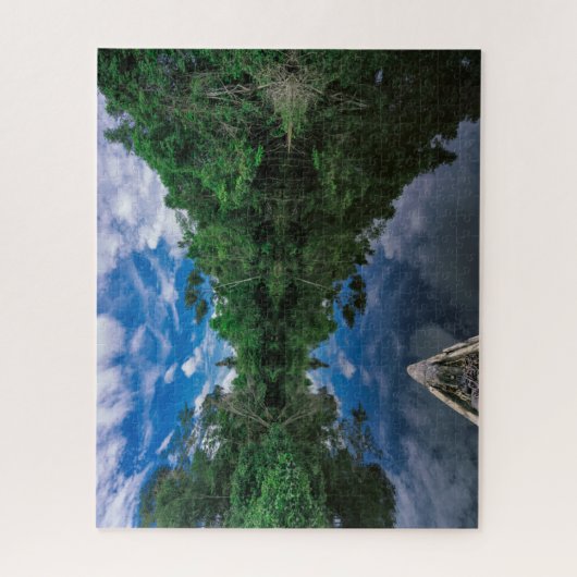 Wälder | Peruanischer Dschungelwald Puzzle (Vertikal)