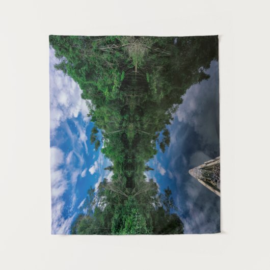 Wälder | Peruanischer Dschungelwald Wandteppich (Vorderseite)