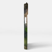 Wälder | Raccoon Peeking iPhone Hülle (Rechte Seite)