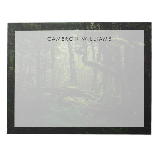 Wälder | Routeburn Track Fiordland Nationalpark Notizblock (Vorderseite)