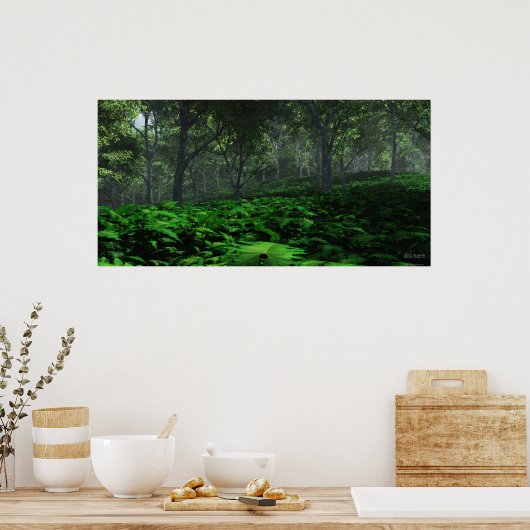 Wälder schützen - Extrem Poster (Küche)