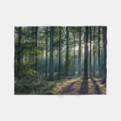 Wälder | Schwarzwald Deutschland Fleecedecke (Vorderseite (Horizontal))