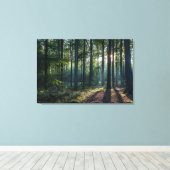 Wälder | Schwarzwald Deutschland Leinwanddruck (Insitu (Holzboden))