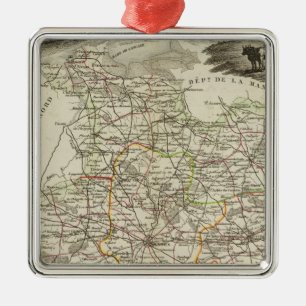 Wälder Silbernes Ornament