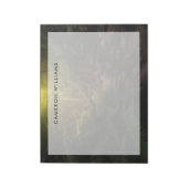 Wälder | Sonnenlicht Highlights Wasserfall Notizblock (Rotiert)