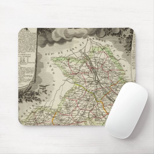 Wälder, Städte, Städte Mousepad (Mit Mouse)