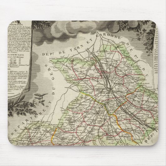 Wälder, Städte, Städte Mousepad (Vorne)