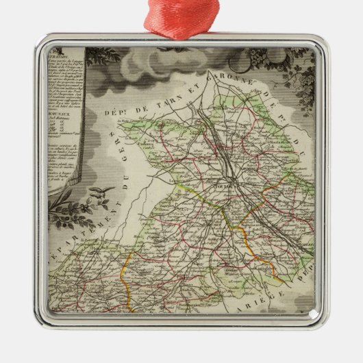 Wälder, Städte, Städte Ornament Aus Metall (Vorne)