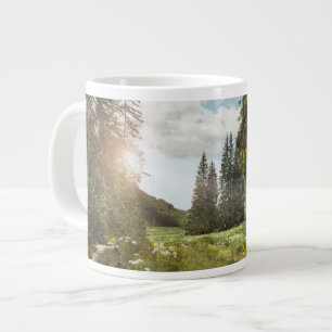 Wälder   Sun Peeking Thru Jumbo-Tasse
