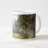 Wälder | Sun Peeking Thru Jumbo-Tasse (Vorderseite Rechts)