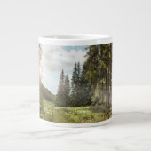 Wälder | Sun Peeking Thru Jumbo-Tasse (Vorderseite)
