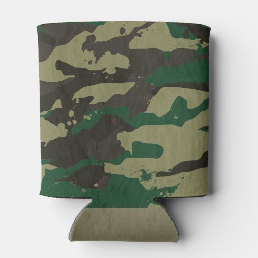 Wälder-Tarnung Dosenkühler (Rückseite)