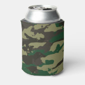 Wälder-Tarnung Dosenkühler (Kanne Rückseite)