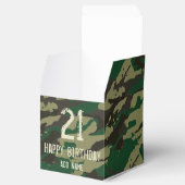 Wälder-Tarnung Geschenkschachtel (Geöffnet)